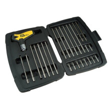 Stanley FatMax 0-79-153 T-Handle Ratchet Allen Key Set, 27-Piece (STA079153)