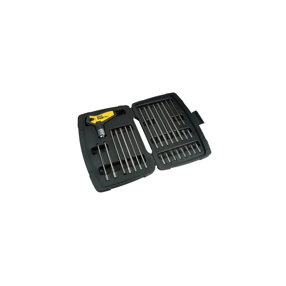 Stanley Fatmax 0-79-153 T Handle Ratchet Allen Key Set 27 Piece