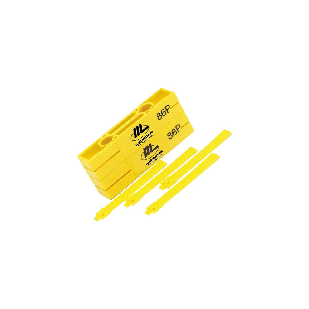 Marshalltown M86P Plastic Line Blocks 2 Pairs 5" 125mm