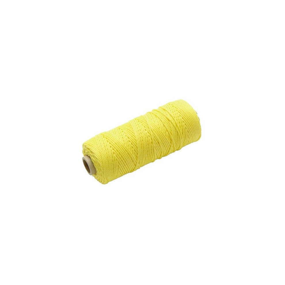 Faithfull FAIBLHVY Hi Vis Nylon Brick Line 105m - Yellow