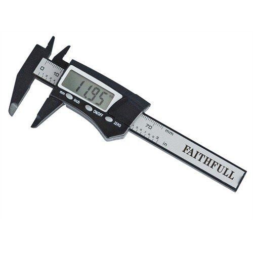 Faithfull Faithfull FAICALDIG75 Mini Digital Caliper 75mm Capacity