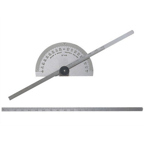 Moore & Wright 44M Protractor Type Depth Gauge Metric
