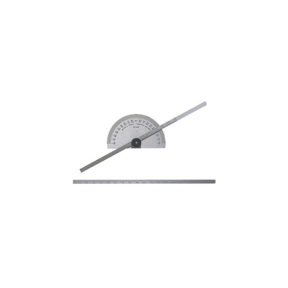 Moore & Wright 44M Protractor Type Depth Gauge Metric 5051102017491