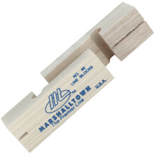 Marshalltown M86 Wooden Line Blocks 1 Pair 3.5" 95mm