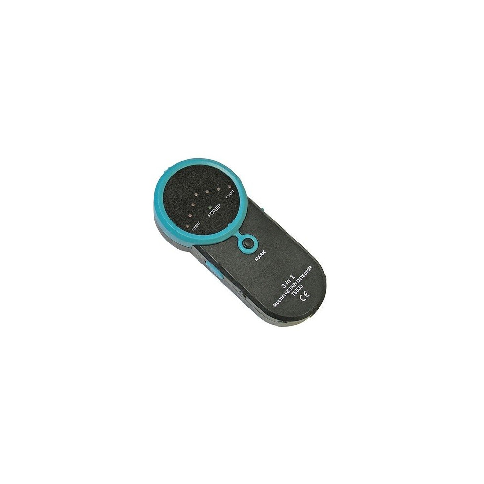 Faithfull FAIDET31 3-in-1 Detector Stud, Metal & Live Wire