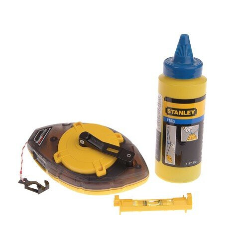 STANLEY Stanley 0-47-465 Power Winder Kalksnor 30 meter, Kalk og vaterpas