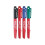 Milwaukee Set de 4 marqueurs - MILWAUKEE - 48223106 - Pointes ultrarésistantes - Pointe 1 mm - Multicolore 1