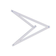 Escuadra plegable - STANLEY - 120x120x170cm - ángulos de 45 y 90 - aluminio