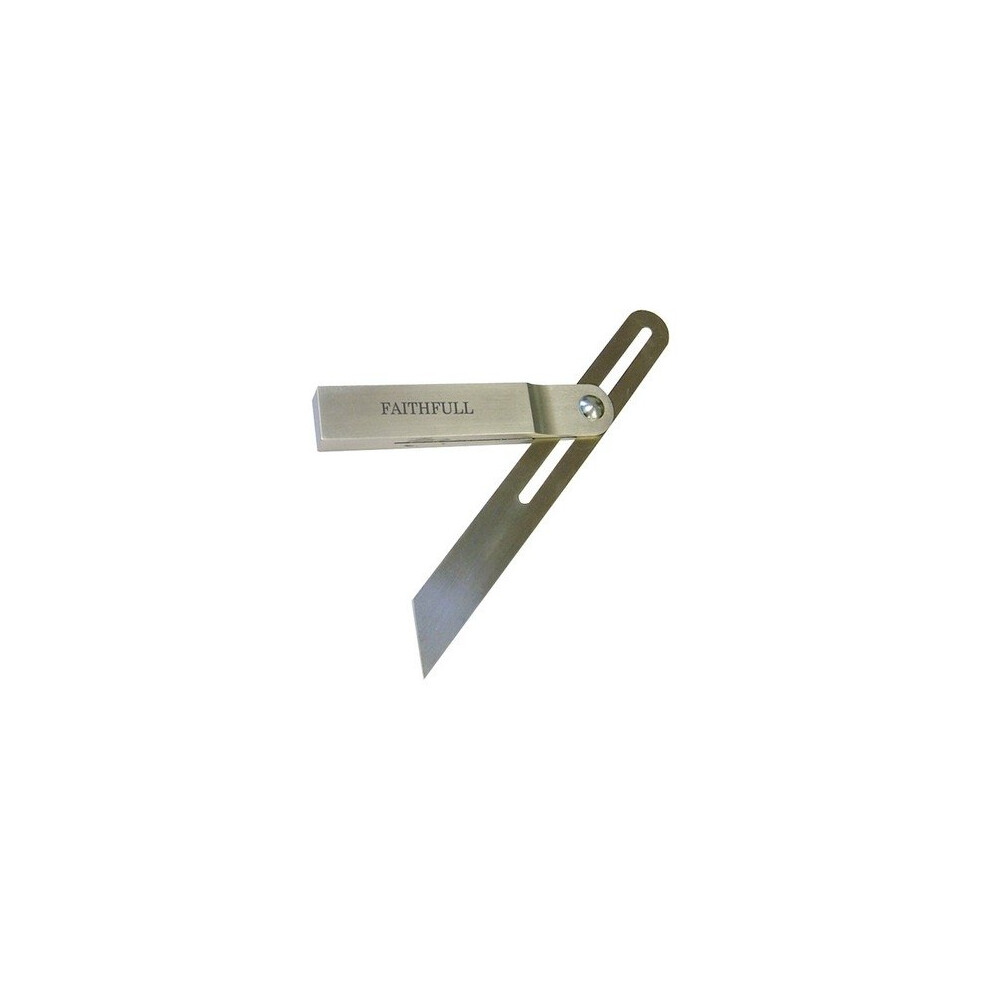Faithfull FAISB250SS Aluminium Sliding Bevel Stainless Steel Blade 250mm (10in)