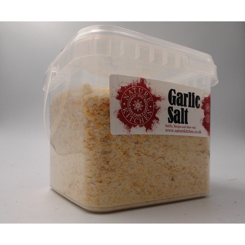 GARLIC SALT - LARGE SPICE TUB