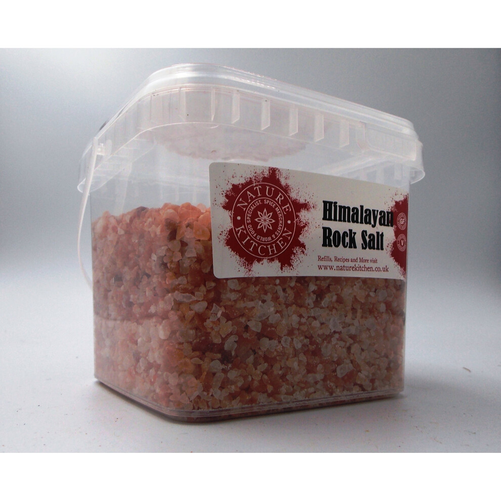 HIMALAYAN ROCK SALT COARSE - LARGE SPICE TUBS