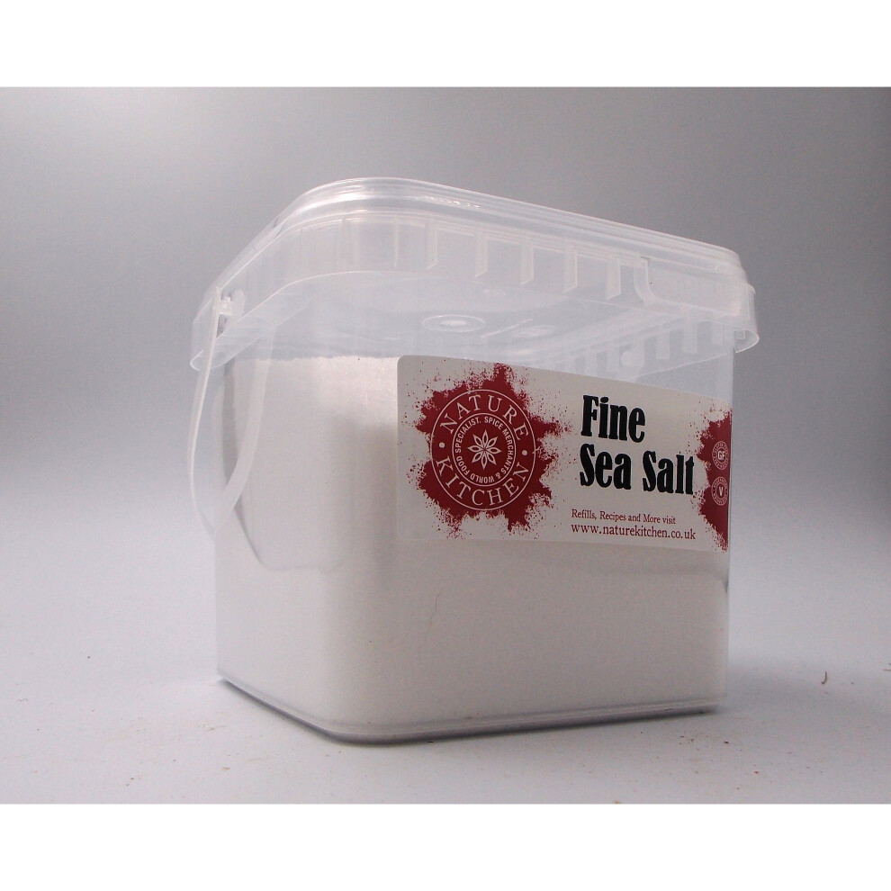 SEA SALT FINE - LARGE SPICE TUB