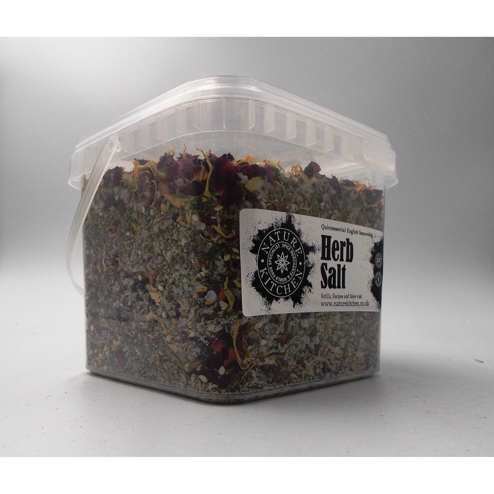 LUXURY HERB SALT - LARGE SPICE TUB