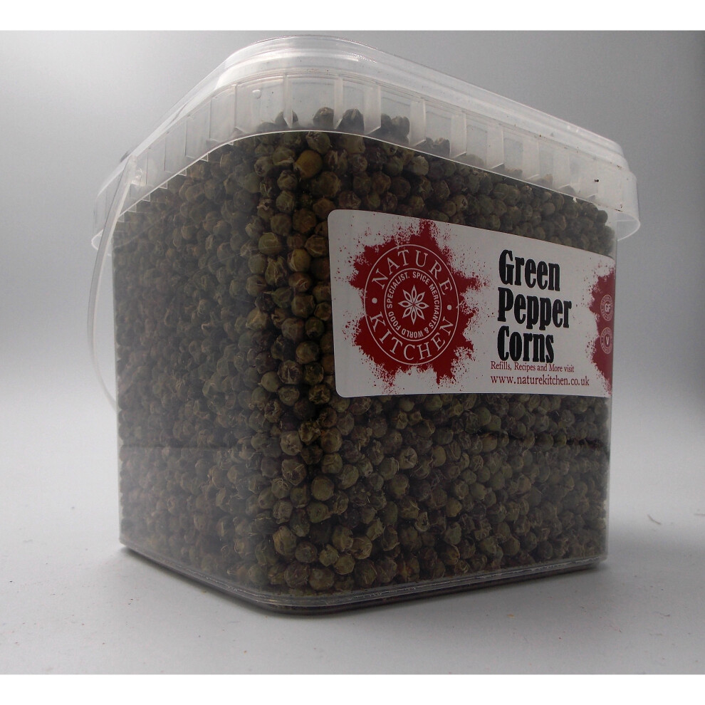 GREEN PEPPER CORNS - LARGE SPICE TUBS