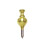 Monument 246U Brass Plumb Bob 43g 1.1/2oz Size 00 1