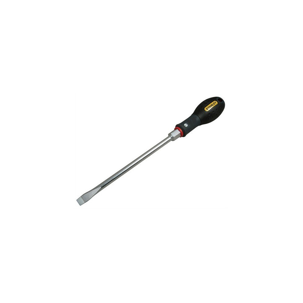 Stanley Tools FMHT0-62619 FatMax Bolster Screwdriver Flared Tip 6.5mm x 150mm-image-OPC-PMTP5H-NEW