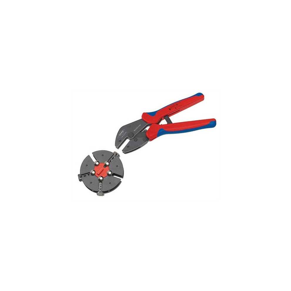 Knipex 97 33 01 Multicrimp Pliers Set - 3 Quick Change Cartridges