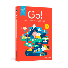 Go! Red: A Kids' Interactive Travel Diary and Journal (My Adventure Travel Journal)