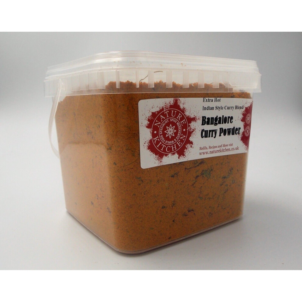 BANGALORE CURRY POWDER HAND CRAFTED SPICE BLEND - LARGE TUB