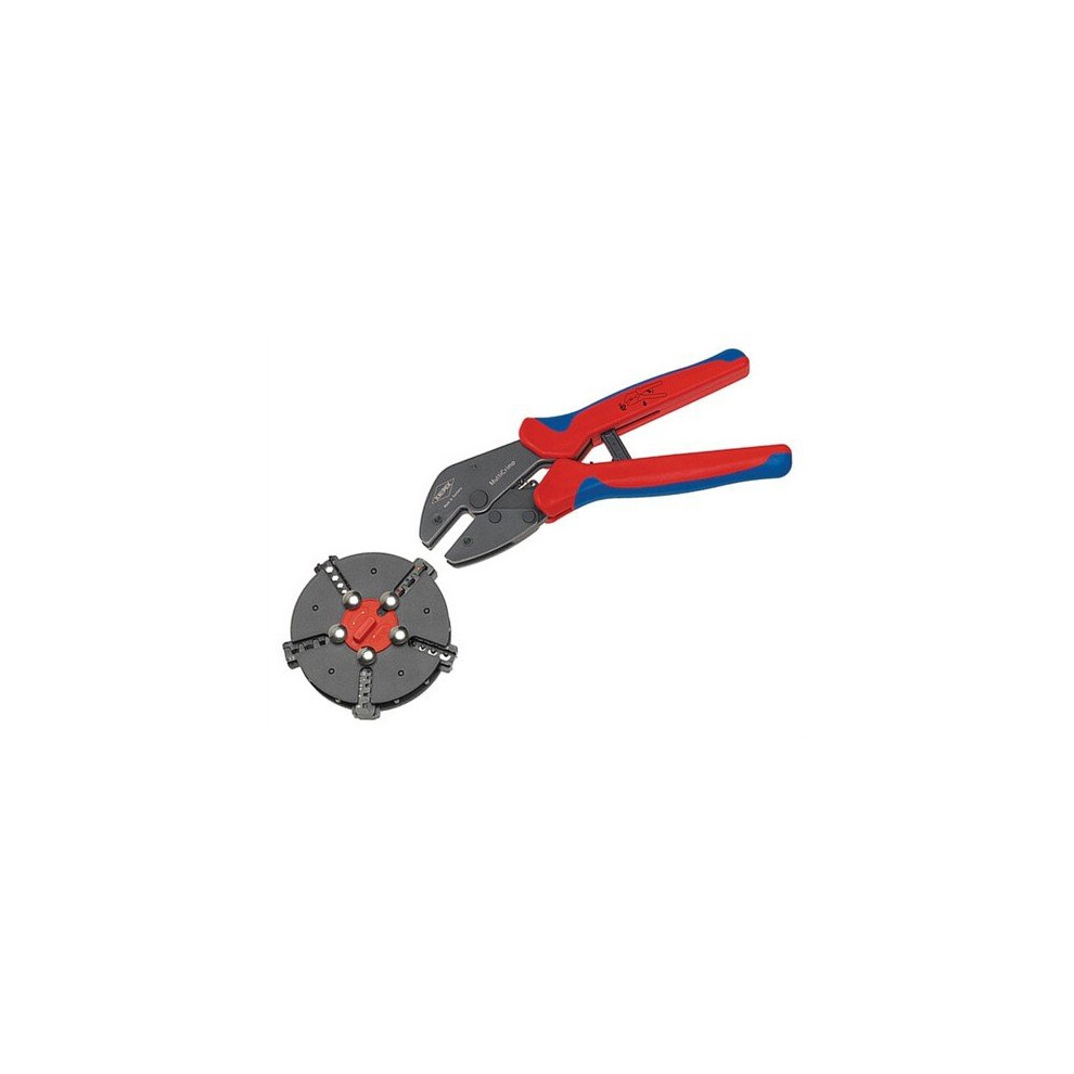 Knipex 97 33 02 Multicrimp Pliers Set - 5 Quick Change Cartridges