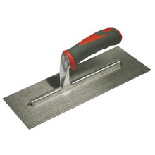 Faithfull FAISGTP13SS Plasterers Trowel Stainless Steel Soft-Grip Handle 13in x 5 in
