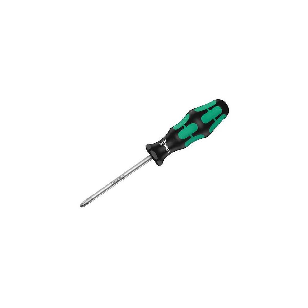 Wera 009310 Kraftform 355 Screwdriver Pozidriv Tip PZ1 x 80 mm