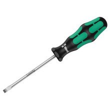 Wera 007620 Kraftform 334 Screwdriver Flared Slot Tip 6mm x 125mm