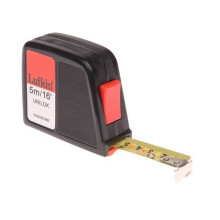 Lufkin 61083511 YU835CME Unilok måttband 5m/16ft (Bredd 19 mm)