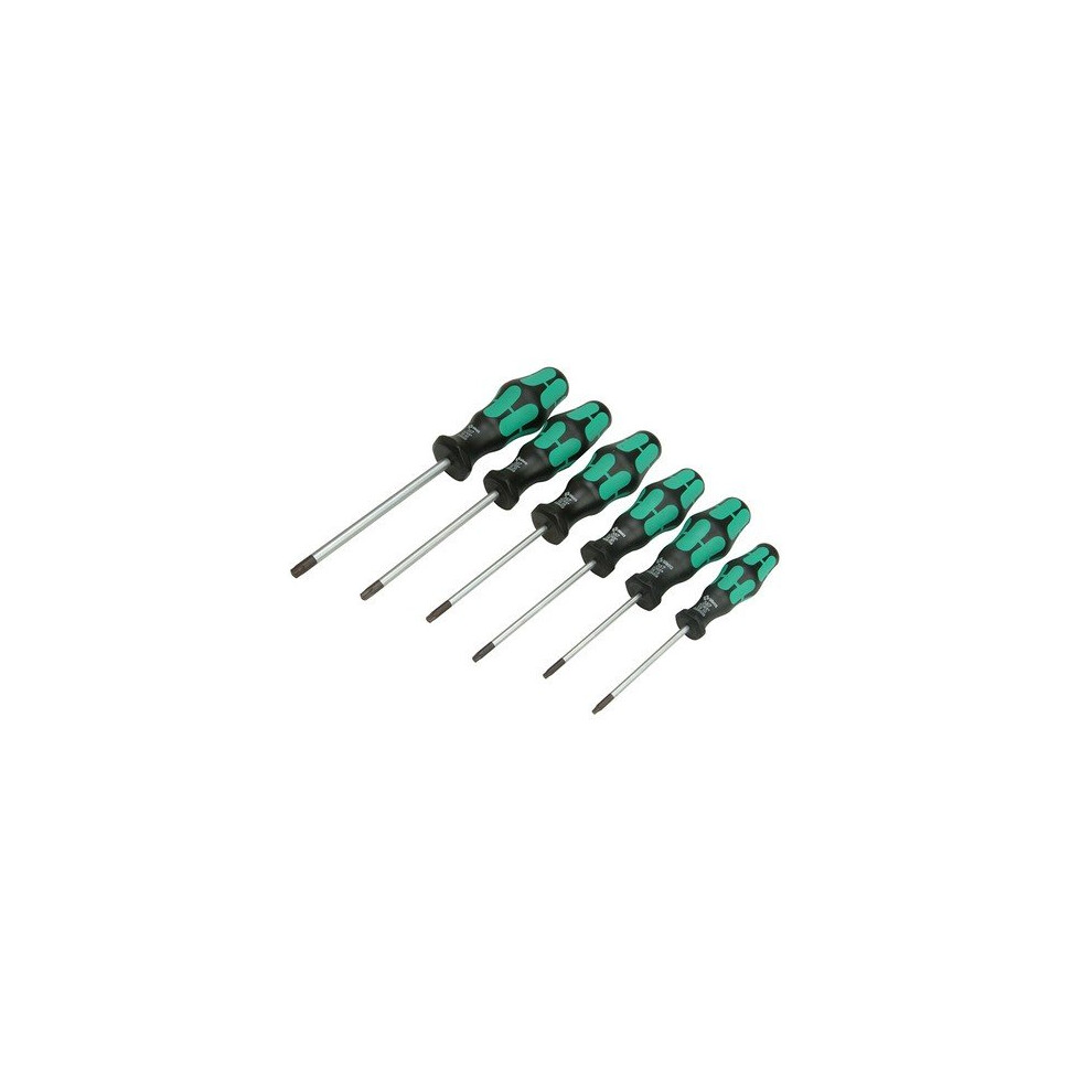 Wera 028062 Kraftform 367 Screwdriver Torx Tip Set of 6 TX10-TX40