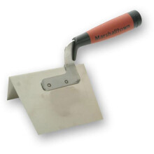 Marshalltown M25 Outside Corner Trowel 80 Degree Radius Durasoft Handle