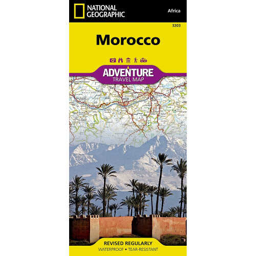 National Geographic Morocco adv. ng r/v (r) wp (Adventure Map (Numbered)) 1