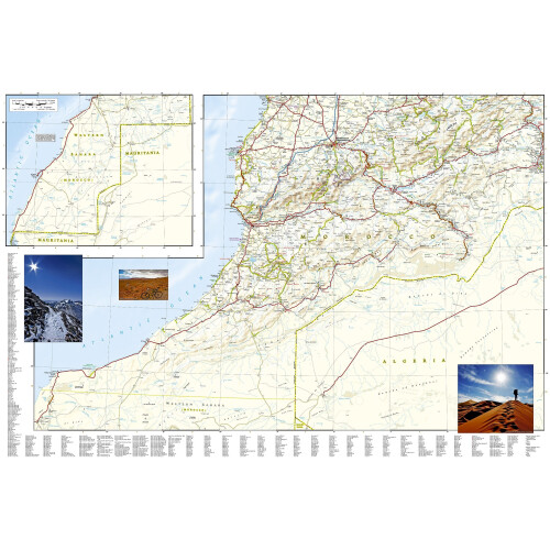 National Geographic Morocco adv. ng r/v (r) wp (Adventure Map (Numbered)) 2