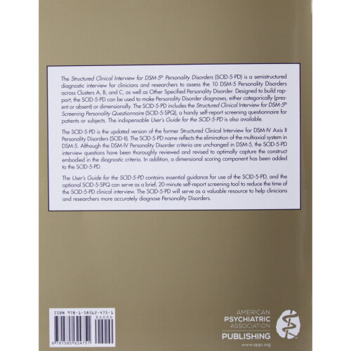 User's Guide for the Structured Clinical Interview for DSM-5 Personality Disorders (SCID-5-PD) 2