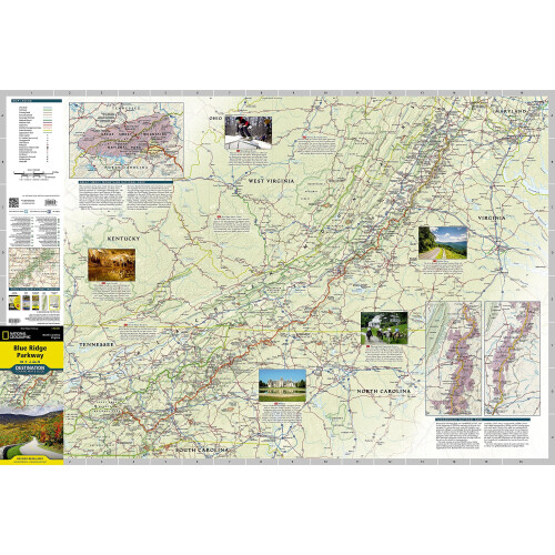 Blue Ridge Parkway, USA (National Geographic Destination Map) 1