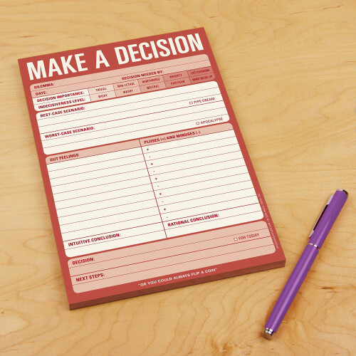 Make a Decision Pad 2