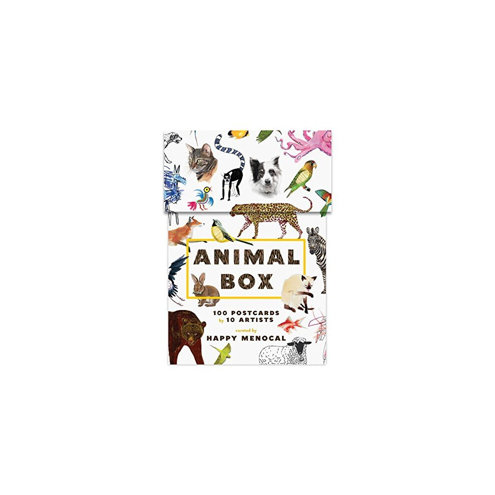 Animal Box: 100 Postcards by 10 Artists