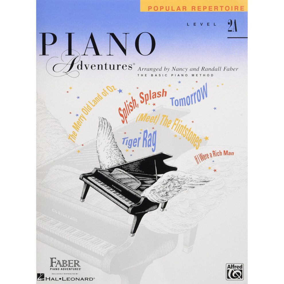 Faber-Piano-Adventures Piano Adventures: Level 2A - Popular Repertoire Book