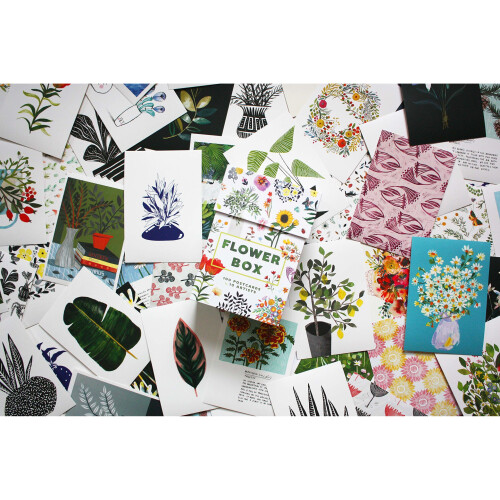 Flower Box: 100 Postcards by 10 artists 1