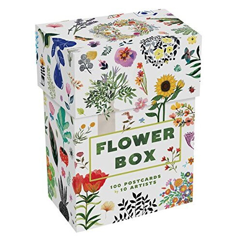 Flower Box: 100 Postcards by 10 artists