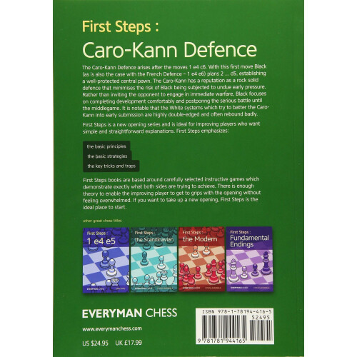 First Steps: Caro-Kann Defence (Everyman Chess) 2
