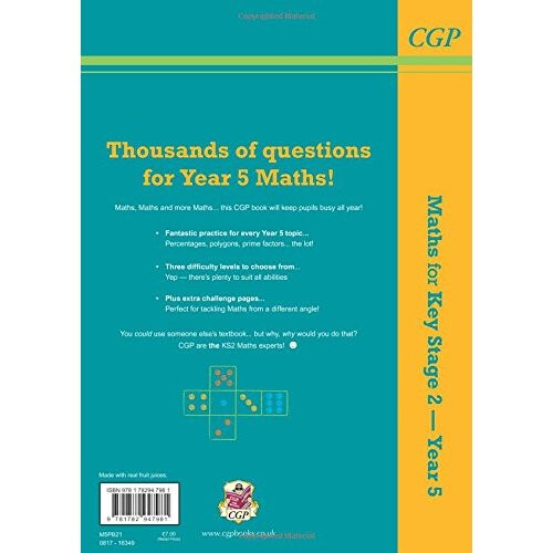 New KS2 Maths Textbook - Year 5 (CGP KS2 Maths) 1