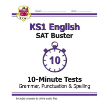 KS1 English SAT Buster 10-Minute Tests: Grammar, Punctuation & Spelling (for the 2018 tests) (CGP KS1 English SATs)
