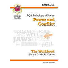 New GCSE English Literature AQA Poetry Workbook: Power & Conflict Anthology (includes Answers) (CGP GCSE English 9-1 Revision)