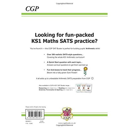 KS1 Maths SAT Buster: Arithmetic (for tests in 2018 and beyond) (CGP KS1 Maths SATs) 1