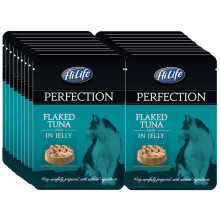 HiLife Perfection Cat Food Pouches, Flaked Tuna Loin in Jelly, 70 g, 18 x 70g Pouches