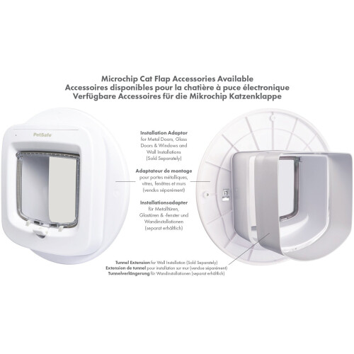 PetSafe Microchip Cat Flap Installation Adaptor, Easy Install, Glass Door and Walls on OnBuy