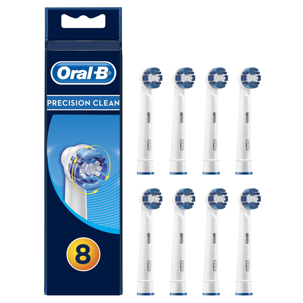 Oral-B Precision Clean Toothbrush Heads, Pack of 8