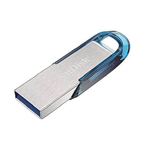 SanDisk Clé USB Ultra Flair - SANDISK - 32 Go - USB 3.0 - Bleu