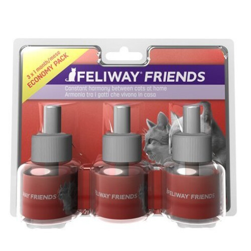 Feliway FELIWAY Friends 30 Day Refill, Pack of 3