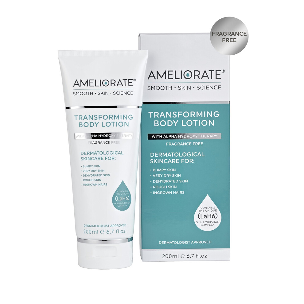 AMELIORATE Transforming Body Lotion Fragrance Free 200ml